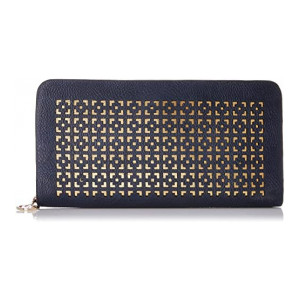 Lino Perros Navy Leatherette Small Purse