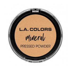 L.A Colors Mineral Pressed Powder, Soft Honey, 7.5g