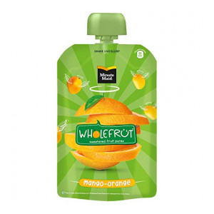 Minute Maid Wholefrüt Mango Orange Purée – Pack of 5 x 100 g