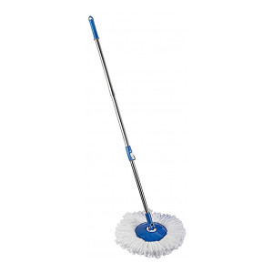Spin Mop Expandable Stainless Steel Stick Rod (Multicolor)