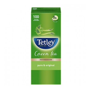 Tetley Green Tea, Refreshing, 100 Tea Bags