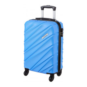 United Colors of Benetton Roadster Hardcase Luggage ABS 57 cms Sky Blue Hardsided Cabin Luggage (0IP6HAB20B02I) - 22 Inch