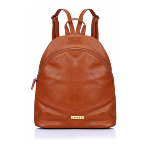 Caprese : Irina Backpack Medium Saddle 5 L Backpack  (Brown)