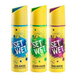 Set Wet Deo ( Pack Of 3 ) @ 199