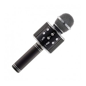 BigPlayer Advance Handheld Wireless Mic for Karaoke, Portable Mic, Singing Microphone with Bluetooth Speaker Compatible with IOS and All Android Smartphones