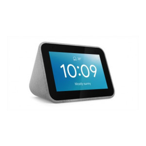 Lenovo Smart Clock with Google Assistant Smart Speaker  (Grey)