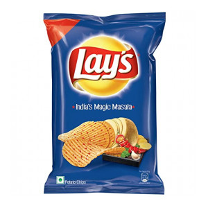 Lay's Potato Chips India's Magic Masala, 130 g (Pantry)