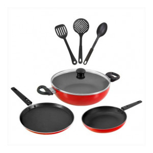 Butterfly Rapid 7P Set Indcution Bottom Cookware Set Induction Bottom Cookware Sets upto 80% Off