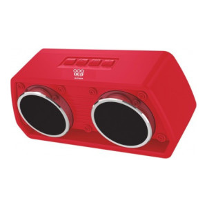 OUD OD-BT482FM PORTABLE WIRELESS BLUETOOTH SPEAKER 3 W Bluetooth Speaker  (Red, Stereo Channel)