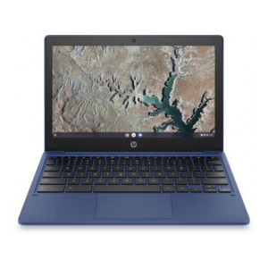 HP Chromebook MT8183 - (4 GB/64 GB EMMC Storage/Chrome OS) 11A-NA0002MU Chromebook  (11.6 inch, Indigo Blue, 1.07 kg) with 3000 Prepaid discount & 1500 ICICI Card discount