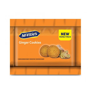 McVitie's Ginger Cookies with Goodness of Ginger, 600g Super Saver Family Pack -Pantry
