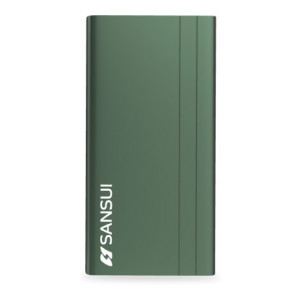 Sansui 10000 mAh Power Bank (12 W, Fast Charging)  (Green, Lithium Polymer)