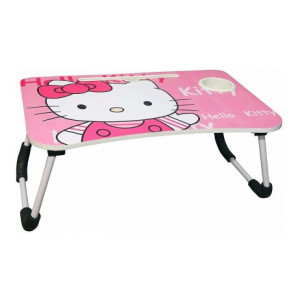 Royatto Wood Portable Laptop Table  (Finish Color - Pink)