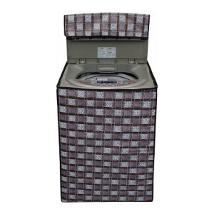 KingMatters Top Loading Washing Machine Cover  (Grey, White)