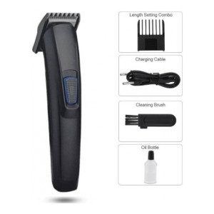 Crasts CHT-522 Rechargeable Hair Trimmer Runtime: 45 min Trimmer for Men & Women  (Black)
