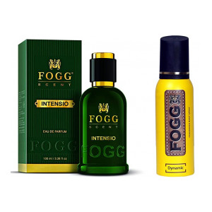 Fogg Scent Intensio For Men, 100ml And Fogg Dynamic Fragrance Body Spray, 120ml