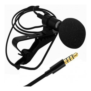 mobspy 3.5mm Clip Microphone For Youtube | Collar Mic for Voice Recording | Lapel Mic Mobile, PC, Laptop, Android Smartphones, DSLR Camera Microphone Microphone collar mic  (Black)