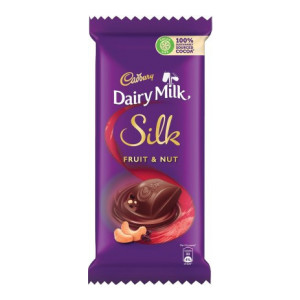 Cadbury DAIRY MILK SILK FRUIT & NUT 137 GM Bars  (137 g)