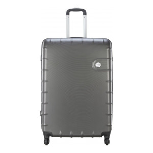 ARISTOCRAT : Large Check-in Luggage (79 cm) - LISBON STROLLY LARGE 360 GRAPHITE - Grey