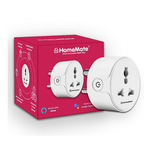 HomeMate WiFi Smart Plug Socket | Works with Amazon Alexa and Google home | 10A