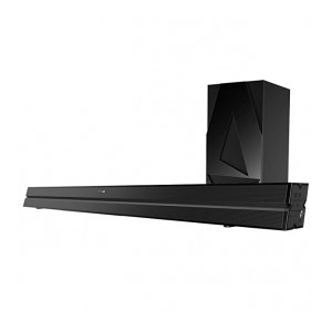 boAt Aavante Bar 1500 2.1 Channel Home Theatre Soundbar with 120W boAt Signature Sound, Wired Subwoofer, Multiple Connectivity Modes, Entertainment EQ Modes and Sleek Finish (Black) with 10% extra Off on HDFC cards