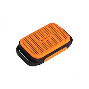 Zebronics Portable Speaker with Bluetooth, Micro SD Card, Camera Shutter Mode, Call Function and Sporty Wearable - ZAPPY (Orange) (Apply coupon)