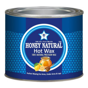 Honey Natural Best Hot Wax for our arms,legs and under arms( hot wax 600g net) wax(600g) Wax (593 g) WITH strips stick Wax  (599.1 g)