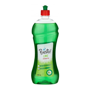 Amazon Brand - Presto! Dish Wash Gel - 750 ml (Lime)