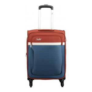 SKYBAGS : Small Cabin Luggage (57 cm) - GLITZ 4W EXP STROLLY 57 DENIM BLUE - Green