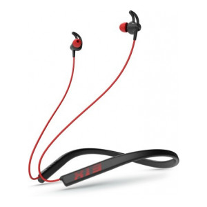 HRX X-Wave 7R with Flex Fold Design Technology Bluetooth Headset  (Mars Red, In the Ear)