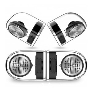 CrossBeats Crossbeats Dynamite 5 W Bluetooth Speaker  (Silver, White, Black, 2.0 Channel)