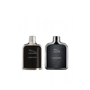 JAGUARMen Set of 2 Eau De Toilette Perfumes- Classic Chromite & Classic Black 100 ml each