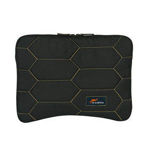 *[Master Link Upto 70% off]*  Protecta Honeycomb Laptop Sleeve for Laptops with Screen Size 11.6 Inches (Black & Yellow)