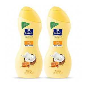 Parachute Advansed Body Lotion Soft Touch, With Honey, 100% Natural, Dry Skin Moisturizer, Silky Smooth Skin, 250 ml (Pack of 2)