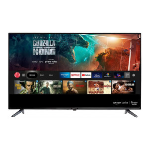 AmazonBasics 80cm (32 inch) HD Ready Smart LED Fire TV AB32E10SS (Black) (2022 Model)