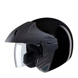Studds Ninja Concept Eco Open Face Helmet- Black (Xl)