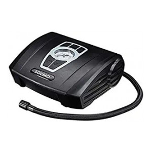 Amazon Brand - Solimo Portable Tyre Inflator, 12V (Black)