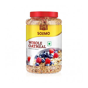 Amazon Brand - Solimo Whole Oatmeal, 1 Kg