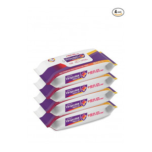 Asian Paints Viroprotek Wipe All Multipurpose Germ Protection Wipes (25 Soft Wipes)_Pack of 4