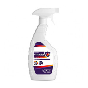 Asian Paints Viroprotek Advanced Universal 3 in 1 Spray Sanitizer - Kills 99.9% Germs – Safe on Skin, Sanitizes Areas, Deodorizing Fresh Fragrance - 500 ml