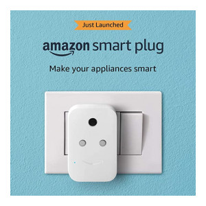 Introducing Amazon Smart Plug (works with Alexa) - 6A, Easy Set-Up (Apply code SMARTHOME600 to get 600 Off)