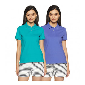 Amazon Brand - Symbol Women's Regular Polo Shirt