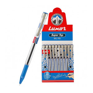 Luxor Super Top Ball Pen Blue (10's Box) [ Apply ₹20 coupon]
