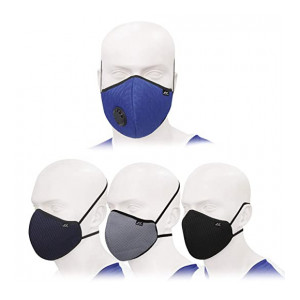 NIVIA - - Step Out & Play lycra 3 layer Mask with Air Valve - Pack of 4