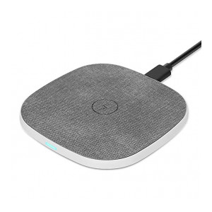 UNIGEN UNIPAD Wireless Charger Pad | 15W Type-C PD | Qi Certified | for i-Phone 13/12/11/XS/X/8/SE, Galaxy S20+/Note10/Note10+/S10/S10Plus/S10E/Note9/S9, One-Plus 9 Pro (White)