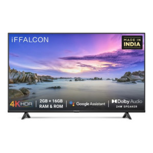 iFFALCON 139 cm (55 inch) Ultra HD (4K) LED Smart Android TV  (55K61) [10% off on Citi Credit/Debit Cards]