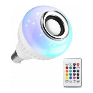 PKST led Bulb Speaker Light Bluetooth Bluetooth Speaker bulb (multicolour) Smart Bulb