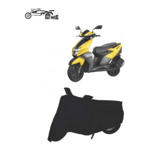 DOTMIE Two Wheeler Cover for TVS  (NTORQ, Black)