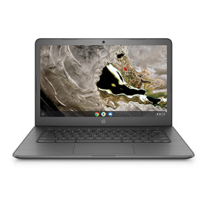 HP Chromebook 14A G5, AMD A4 14-inch HD(1366 x 768), Anti-Glare Display (4GB RAM/32GB eMMC/Chrome OS/Chalkboard Gray/1.57 Kg) - 7QU82PA