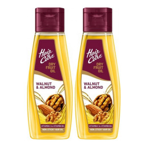 HAIR & CARE With Walnut & Almond,Non-Sticky Hair Oil  (1000 ml)